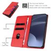 Ulefone Note 19 Red Embossed Wallet Retro Leather Phone Case - 4