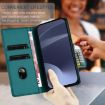 Ulefone Note 19 Dark Green Embossed Retro Leather Wallet Case - 6