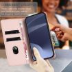 Ulefone Note 19 Pink Retro Leather Embossed Wallet Phone Case - 6