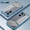 Vivo S30 Pro Mini Blue Transparent Plating Phone Case - 2