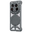 Xiaomi 14 Ultra Grey MagSafe Case with Rotating Carbon Fiber Bracket - 1