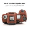 Nikon Z6III Coffee Litchi Texture Silicone Protective Case - 5