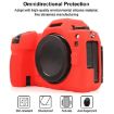 Red Litchi Texture Soft Silicone Case for Nikon Z6III - 3