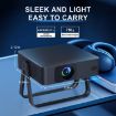 N5-A 1280x720P LCD HD Smart Projector, US Plug, Black - 3