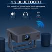 N5-A LCD Smart HD Projector 1280x720P, AU Plug (Black) - 4