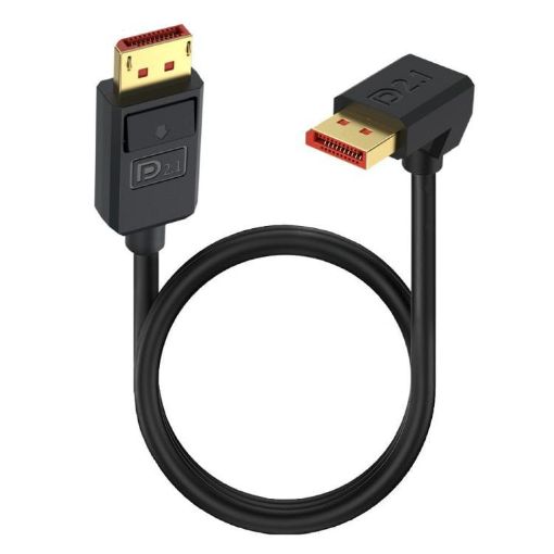 16K 30Hz DisplayPort DP2.1 Extension Cable 1.2m (Black) - 1
