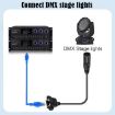 30cm XLR 5 Pin Male to RJ45 Female Audio Cable (Black) - 5