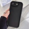 Shockproof Black TPU Case for iPhone SE/8/7 with Precise Cutouts - 1