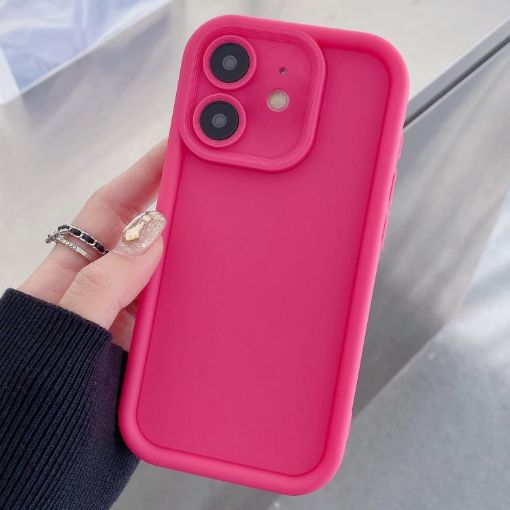 Rose Red Shockproof TPU Phone Case for iPhone 11 - 1