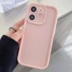 iPhone 11 Light Pink Shockproof TPU Case with Frosted Frame - 1