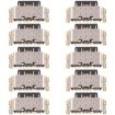 Xiaomi Redmi Note 12 5G Original Charging Port Connector 10pcs - 1