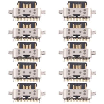 10pcs Original Charging Port Connector for Motorola Moto G34 - 1