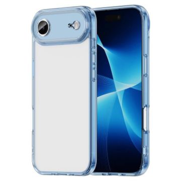 iPhone 17 Air PC Hybrid Shockproof Case - Transparent Blue - 1