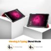 REVVL Tab 5G Red Leather 3-Fold Holder Case for T-Mobile - 6