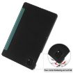 T-Mobile REVVL Tab 5G Leather Smart Case, Dark Green Holder - 5