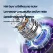 HX-F369 White LED Display High Speed Handheld Fan - 4