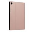 Samsung Galaxy Tab A7 Rose Gold PU Leather Flip Case with Holder - 3