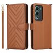 OPPO A5 5G/4G Leather Case with Strap, 6-Card Slots (Brown) - 1