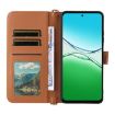 OPPO A5 5G/4G Leather Case with Strap, 6-Card Slots (Brown) - 4