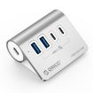 ORICO M3CU2-G2 4-in-1 Type-C Dock: Dual USB & Type-C Ports (Silver) - 1