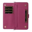 Ulefone Note 19 Leather Case with Wrist Strap & 6 Card Slots (Rose Red) - 5