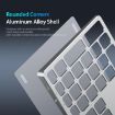 DUX DUCIS LK Series Portable Wireless Keyboard - White - 3