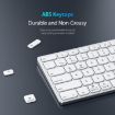 DUX DUCIS LK Series Portable Wireless Keyboard - White - 4