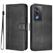OPPO A5 5G Leather Case, Buckle Design, Black, Global Line - 2