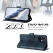 Ulefone Note 16 Pro Retro Leather Phone Case, Dark Blue - 4