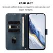 Ulefone Note 20 Pro Retro Leather Case, Dark Blue, Buckle Design - 3