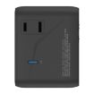 MOMAX UA22 70W Dual AC Mini GaN Global Travel Charger (Black) - 4