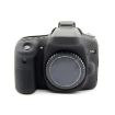 Black Soft Silicone Protective Case for Canon EOS 70D - 1