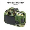 Red Soft Silicone Protective Case for Canon EOS 70D - 3