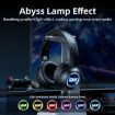 ONIKUMA X36 Game Headphones with Abyss Lamp Effect (Black) - 6