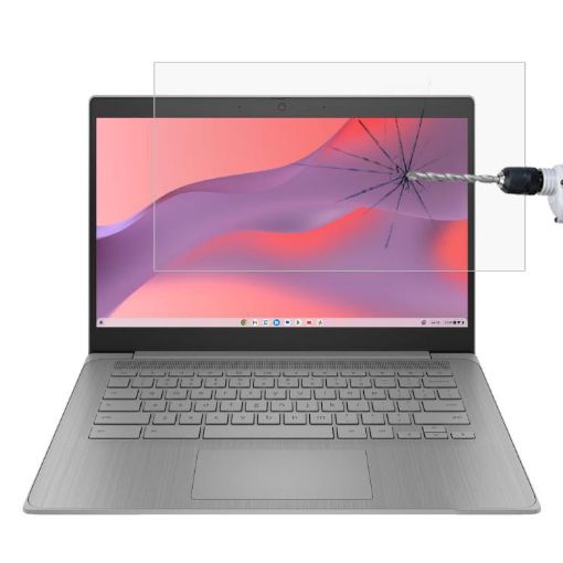 HP Chromebook 14A 9H 0.3mm Tempered Glass Explosion-proof Film - 1