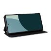 Sharp Aquos R10/R9 Flip Leather Case, Cubic Grid Texture, Silver - 4