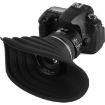 Black Universal Silicone Lens Hood, Size: 70-90mm - 4