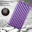 Ulefone Note 16 Pro Purple Flip Leather Case with Cubic Grid Texture - 6