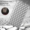 Ulefone Note 17 Pro Silver Flip Case with Cubic Grid Texture - 6