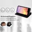 Ulefone Note 21 Brown Cubic Grid Flip Leather Phone Case - 4