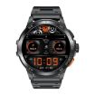 AK77 Smart Watch: BT Call, Health Monitoring, Black Steel Fitness Tracker - 3