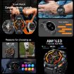 AK77 Smart Watch: BT Call, Health Monitoring, Black Steel Fitness Tracker - 5