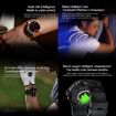 AK77 Smart Watch: BT Call, Health Monitoring, Black Steel Fitness Tracker - 6