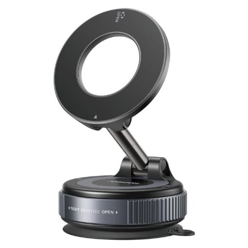 JOYROOM JR-ZS501 MagSafe Car Phone Holder with Suction Cup (Black) - 1