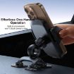 JOYROOM JR-ZS259 Car Phone Holder: Triple Adhesion Claw (Black) - 4