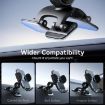 JOYROOM JR-ZS259 Car Phone Holder: Triple Adhesion Claw (Black) - 6