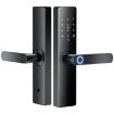 Z17 Tuya Smart WiFi Fingerprint Password Door Lock, 17cm (Black) - 1