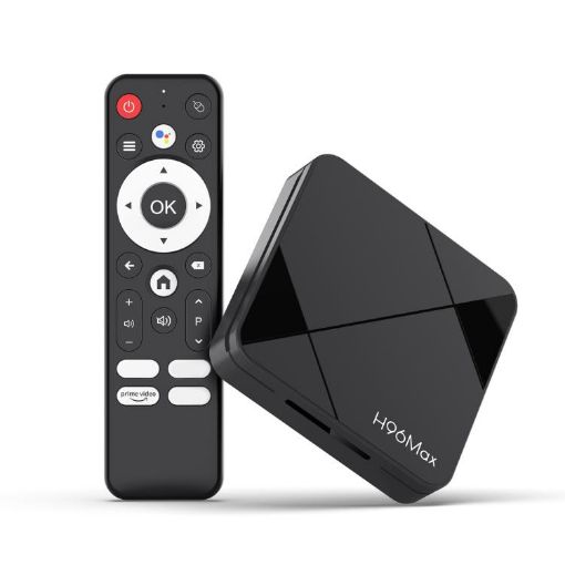 H96Max Quad-Core 4K UHD Android 14 Smart TV Box (UK Plug) - 1