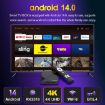 H96Max Quad-Core 4K UHD Android 14 Smart TV Box (UK Plug) - 3