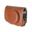 Canon G7 X Mark III Retro Leather Camera Case with Strap (Coffee) - 2